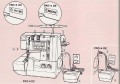 Elna Pro 4DC 4DE instruction manual