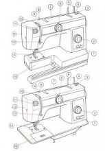 Janome - New Home 105 106 Sewing Machine Instruction Manual