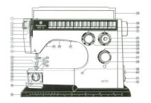 Husqvarna Viking SL-6000 6460  Sewing machine instruction manual